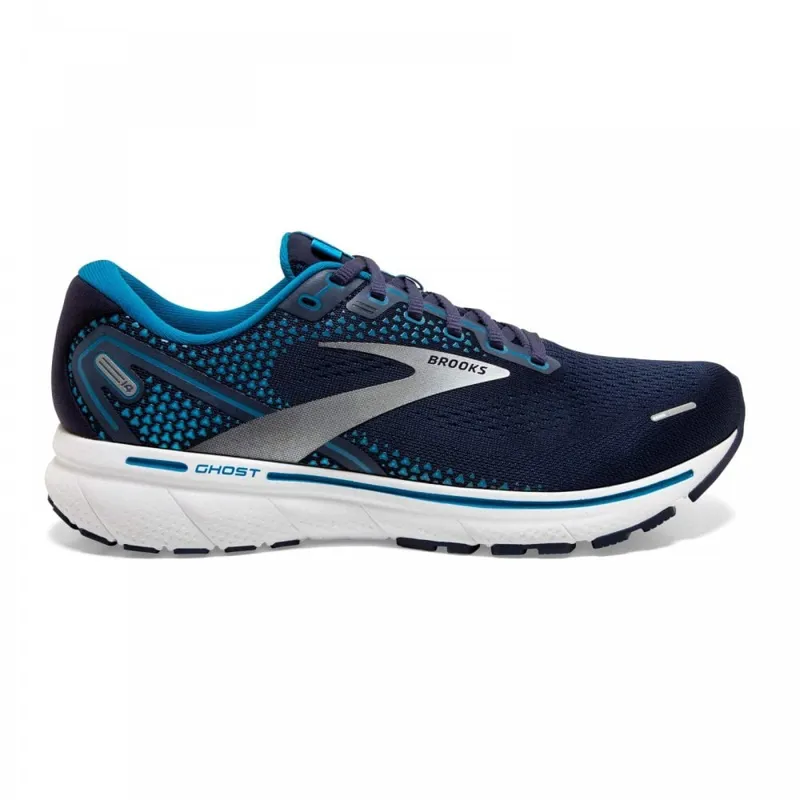 Brooks Ghost 14 Navy/Whi UK 14 - Navy/White